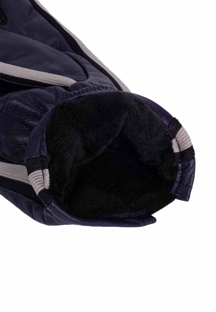 KESSLER - Gil Touch - S- dark blue vintage -Damen Lederhandschuhe