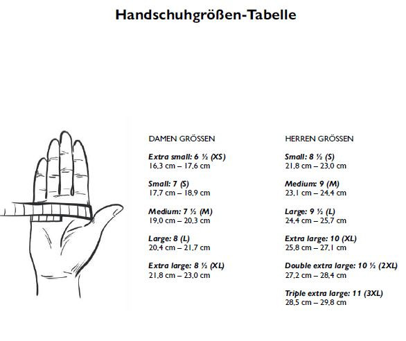 KESSLER Liam Herrenlederhandschuhe: 3-Aufnähte, & Lammleder, Fleecefutter Touch-Fingerspitzen