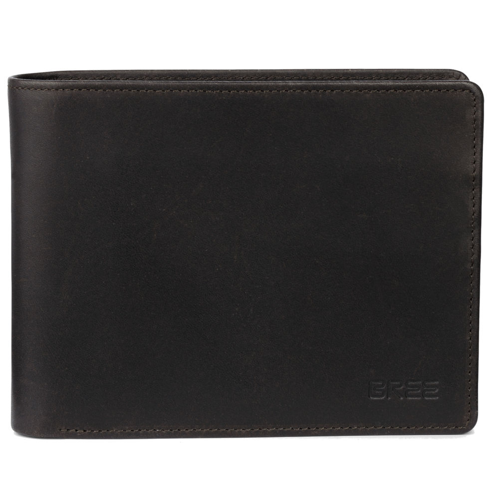 Bree Oxford New 114 Geldbörse RFID dark brown