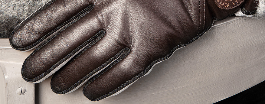 KESSLER Herren Lederhandschuhe - Wärme Schütze und Deine Hände