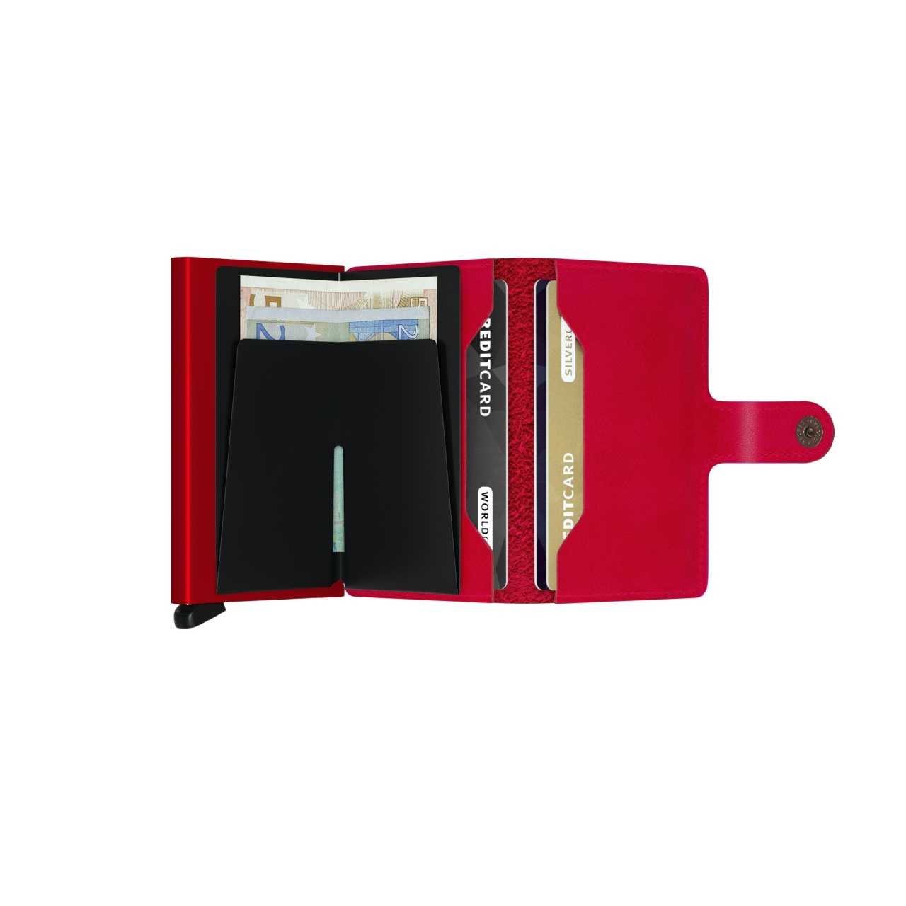 Secrid Miniwallet Original  M-Red-Red