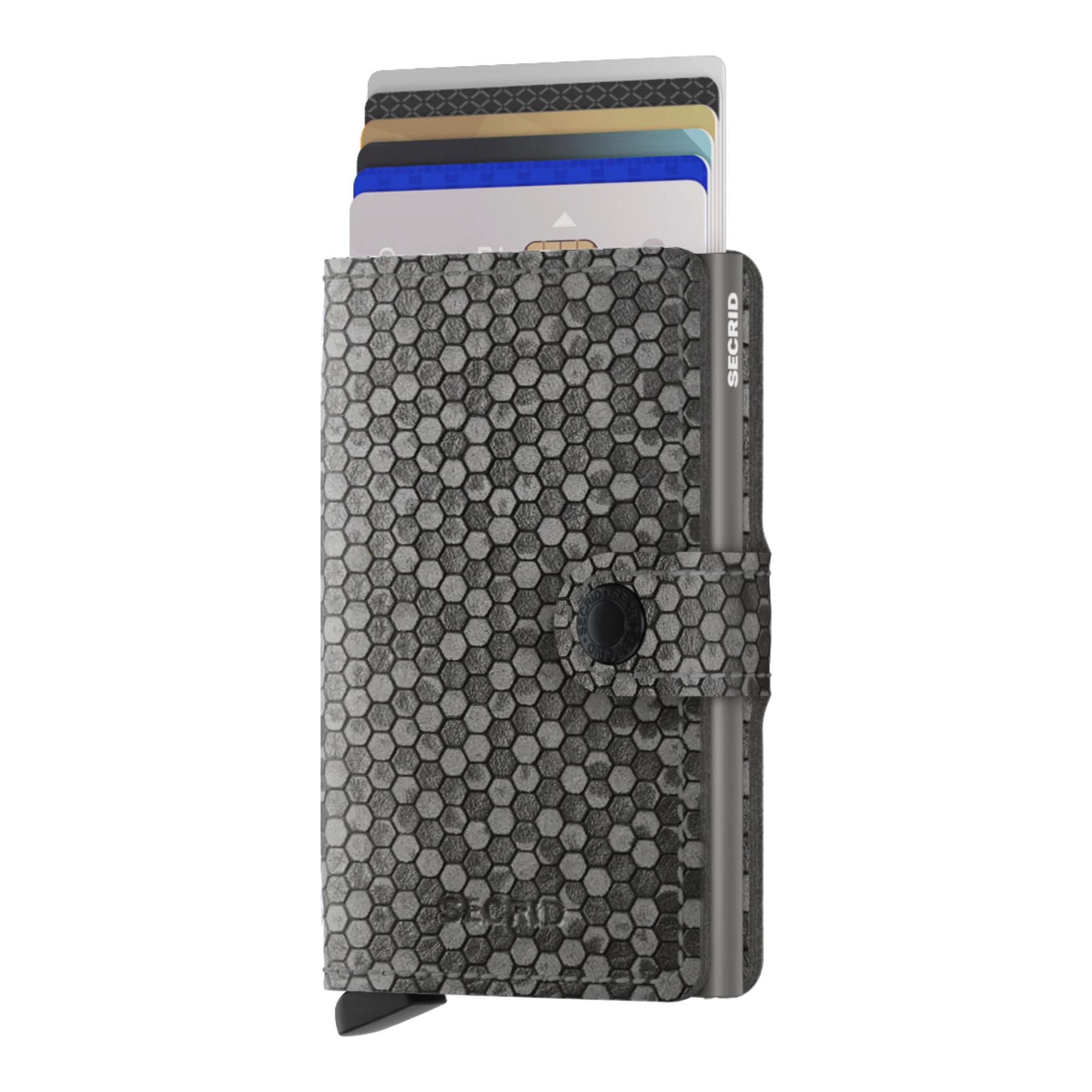 Secrid Miniwallet Hexagon Grey - MHe-Grey